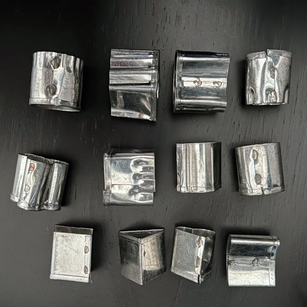 Vintage Complete Viking Canape & Hors D'oeuvre Cutters 12pc Set w Box Pristine - Picture 7 of 11